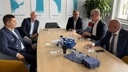 Başkan Günel Berlin'de turizmcilerle bir araya geldi
