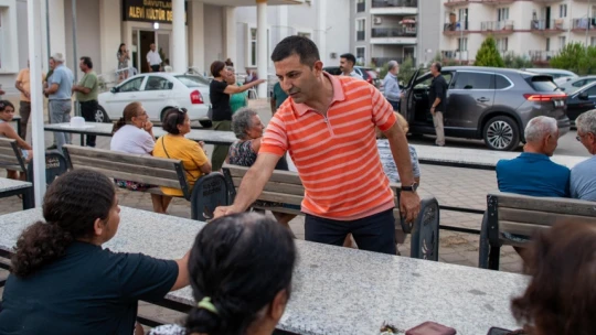 Başkan Günel Davutlar Cemevi'nde 'Matem orucu' açma yemeğine katıldı