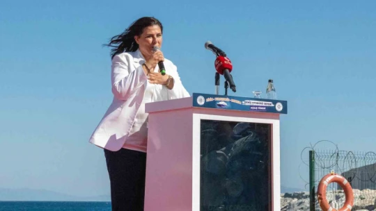 Başkan Günel Didim'den kalkan ilk deniz otobüsü seferine katıldı