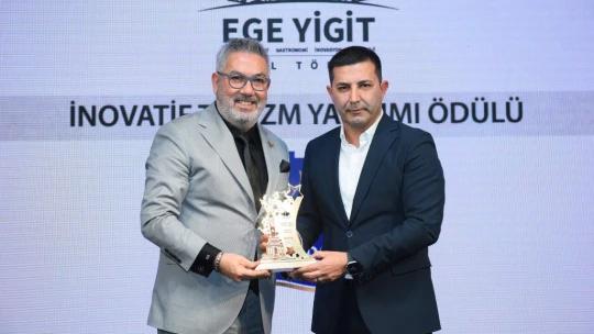 Başkan Günel'e 'İnovatif Turizm Yatırımı' Ödülü