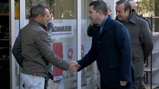 Başkan Günel esnaf buluşmalarına devam ediyor