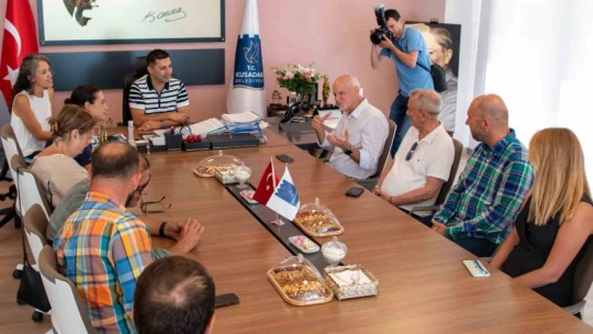 Başkan Günel Kuşadası'ndan Yunanistan'a dostluk ve barış köprüsü kurdu