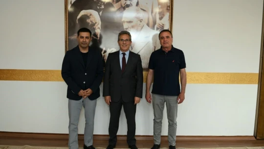 Başkan Günel, Nazilli Belediye Başkanı tetik ile görüştü
