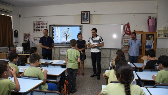 Başkan Günel, öğrencilere sürpriz yaptı