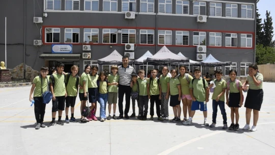 Başkan Günel, öğrencilere sürpriz yaptı