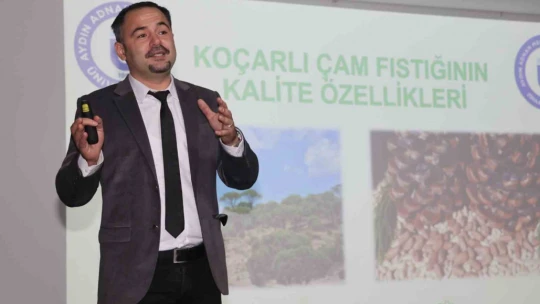 Başkan Kaplan, 'Dünyanın en kaliteli çam fıstığı Koçarlı'da üretiliyor'