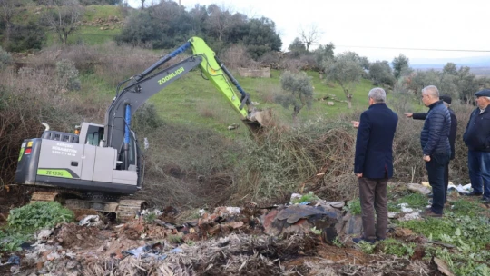 Başkan Kaplan'dan, Şenköy'ün Mezarlık soruna kalıcı çözüm