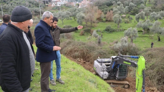 Başkan Kaplan'dan, Şenköy'ün Mezarlık soruna kalıcı çözüm