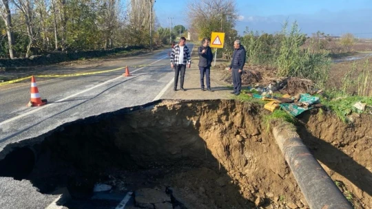 Başkan Kaplan'dan uyarı: 'Bu yolu kullanacaklar dikkat'