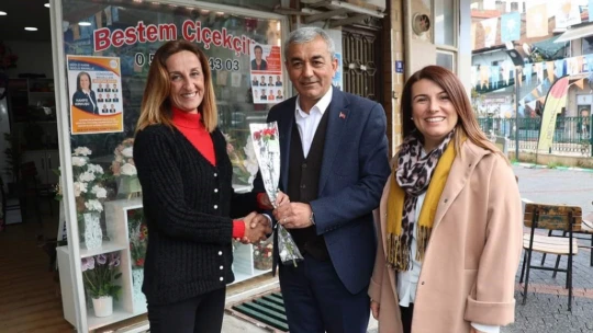 Başkan Kaplan kadınları unutmadı