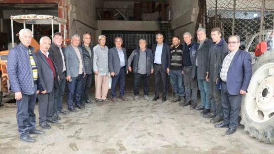 Başkan Kaplan sanayi esnafıyla buluştu