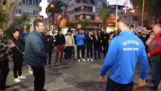 Başkan Kaya'dan 'lidere' coşkulu karşılama