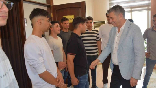 Başkan Künkcü geleceğin ahilerini ağırladı