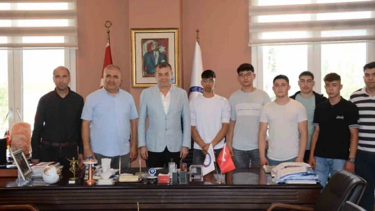 Başkan Künkcü geleceğin ahilerini ağırladı