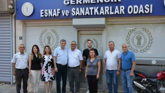 Başkan Künkcü, Germencik esnafıyla bir araya geldi