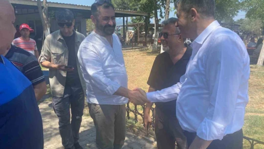 Başkan Künkcü hayvan pazarına indi