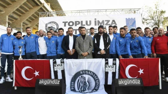 Başkan Ömer Günel: 'Kuşadasıspor'a zararı dokunacak oluşumlara asla müsade etmeyiz'