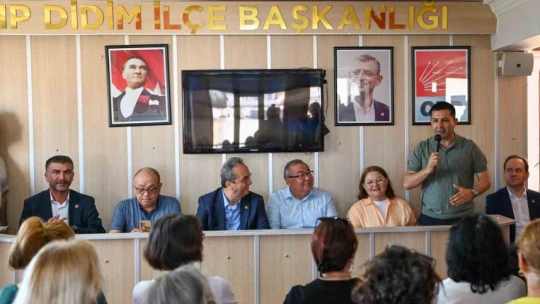 Başkan Ömer Günel, CHP Milletvekilleriyle birlikte Didim ve Söke'yi ziyaret etti