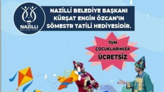 Başkan Özcan'dan öğrencilere sömestr hediyesi