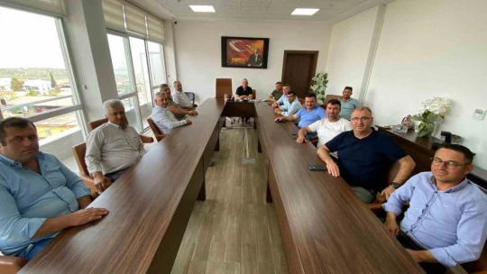 Başkan Özel, mermer sektörü temsilcileriyle bir araya geldi