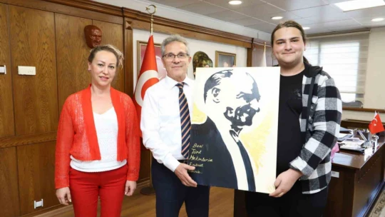 Başkan Tetik, 49 günde 15 bin kişiyi ağırladı