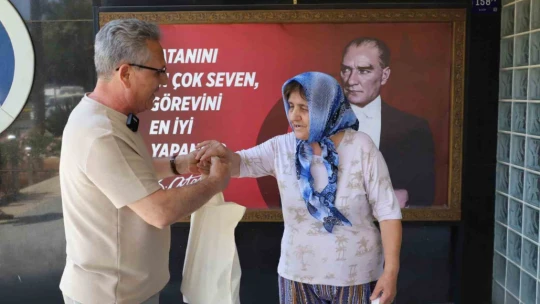 Başkan Tetik, duyarlı vatandaşı tebrik etti