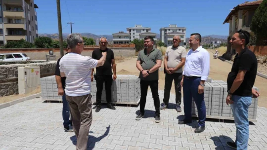 Başkan Tetik, ekiplerin çalışmasını yerinde inceledi