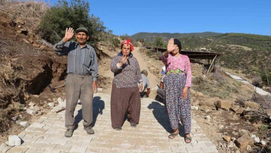 Başkan Tetik engelli Emine'nin yol sorununa duyarsız kalmadı