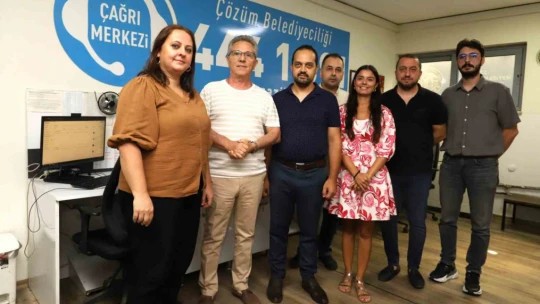 Başkan Tetik, Engelsiz Çağrı Merkezi'ni tanıttı