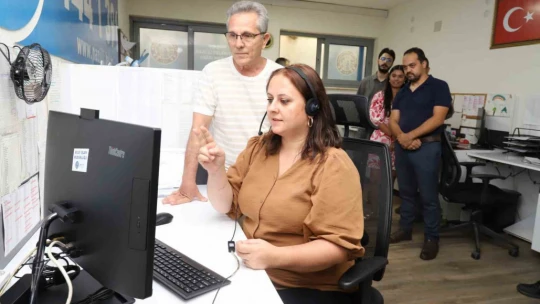 Başkan Tetik, Engelsiz Çağrı Merkezi'ni tanıttı