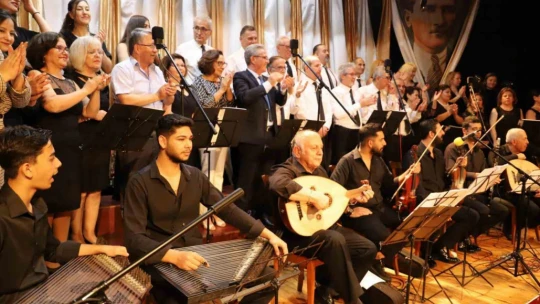 Başkan Tetik ilk müjdesini Bahar Konseri'nde verdi