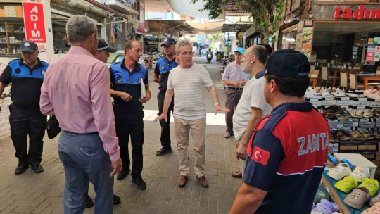 Başkan Tetik işgaliye denetimi yaptı