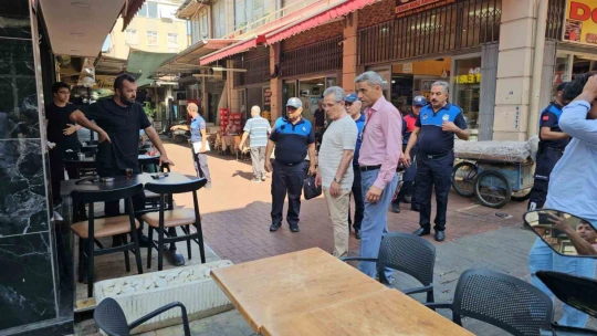 Başkan Tetik işgaliye denetimi yaptı