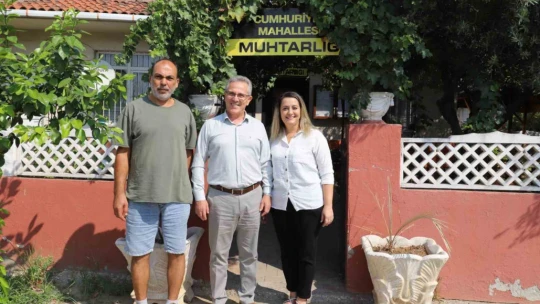 Başkan Tetik, mahalle sakinlerinin taleplerini dinledi