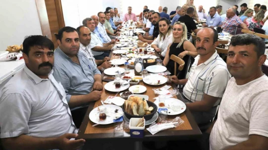 Başkan Tetik, muhtarlarla kahvaltıda buluştu