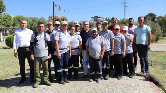 Başkan Tetik, Nazilli'de devam eden çalışmaları yerinde inceledi