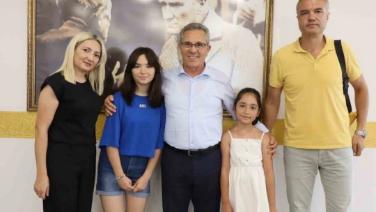 Başkan Tetik Nazilli'nin gururu Alara'yı ağırladı