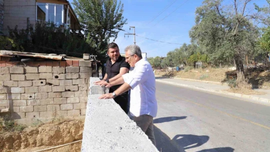 Başkan Tetik, Pınarbaşı'ndaki su baskını sorununa el attı
