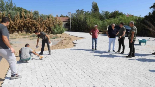 Başkan Tetik saha çalışmalarını yerinde inceledi