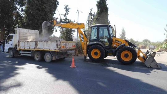 Başkan Tetik saha çalışmalarını yerinde inceledi