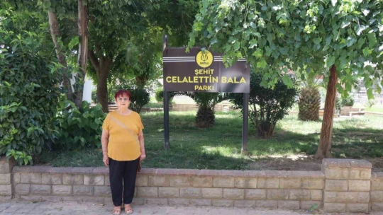 Başkan Tetik, şehit eşinin talebini yerine getirdi