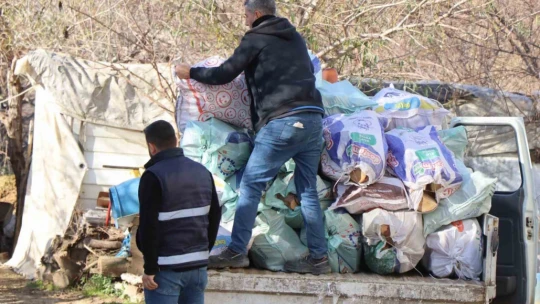 Başkan Tetik yürekleri ısıtmaya devam ediyor