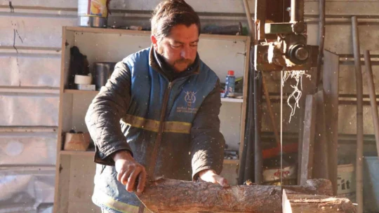 Başkan Tetik yürekleri ısıtmaya devam ediyor