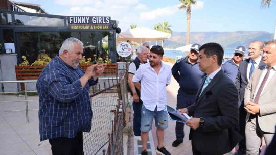 Başkan Ünlü, Uzunyalı'da incelemelerde bulundu