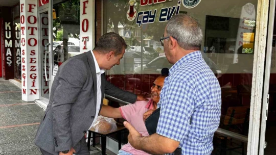 Başkan Yetişkin Ayakkabıcılar Çarşısı esnafı ile buluştu