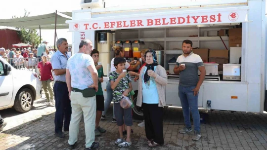 Başkan Yetişkin'den arife mesaisi