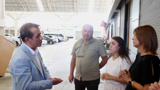 Başkan Yetişkin Fatih Mahallesi'nde incelemelerde bulundu