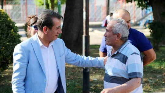 Başkan Yetişkin Fatih Mahallesi'nde incelemelerde bulundu