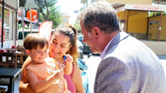 Başkan Yetişkin Işıklı ve Kardeşköy Mahallelerinde vatandaşlarla buşuştu