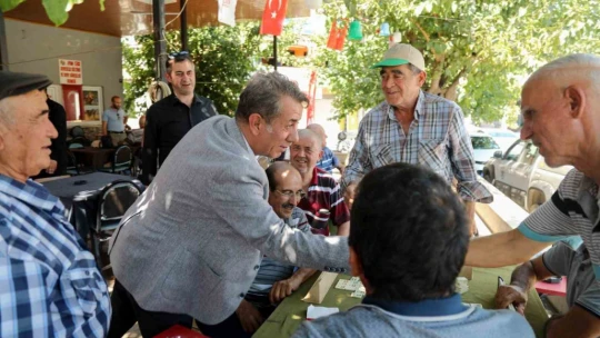 Başkan Yetişkin Işıklı ve Kardeşköy Mahallelerinde vatandaşlarla buşuştu
